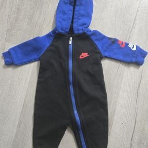 Nike Kids Bodysuit in Blue and Black